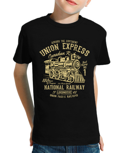 Tee Shirt Pour Enfant Manche Courte union express