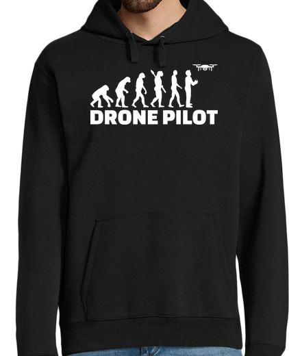 Sweat-shirt À Capuche Pour Homme évolution des drones