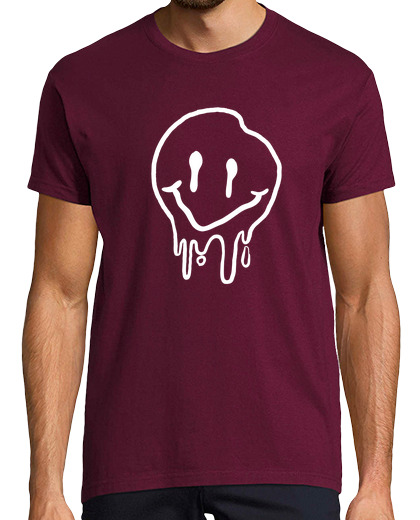Image of melted happy face