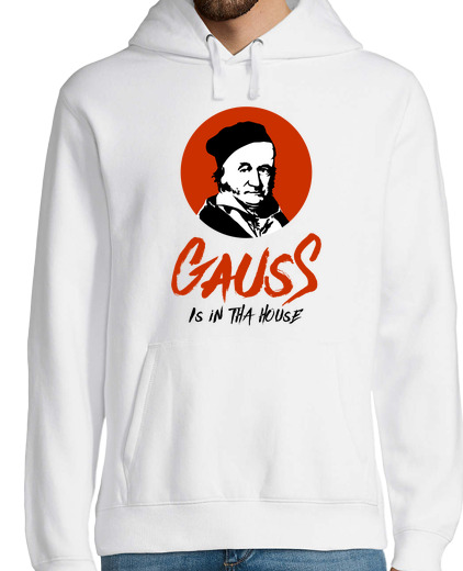 Sweat-shirt À Capuche Pour Homme Gauss est dans la maison