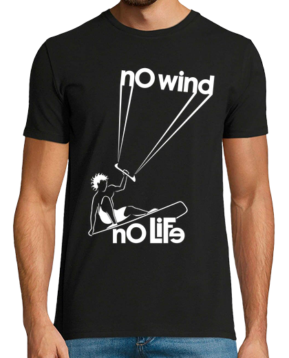 Image of no wind no life white