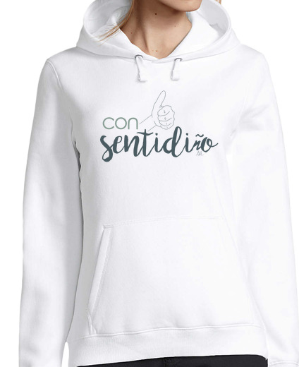 Sweat-shirt À Capuche Pour Femme sentiment