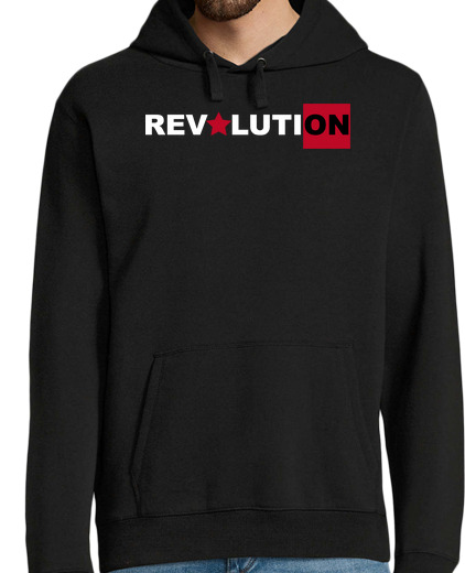 Sweat-shirt À Capuche Pour Homme révolution (révolution)