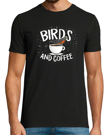 Image of birds and coffee birding watching