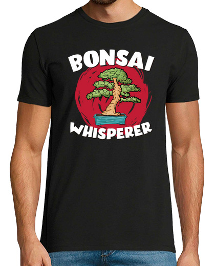 Image of bonsai whisperer funny japanese gardening