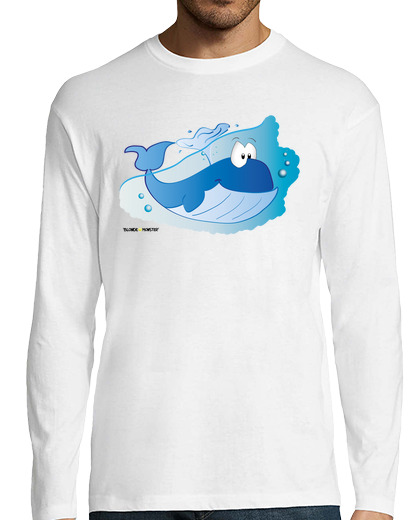 Image of whale long manga man