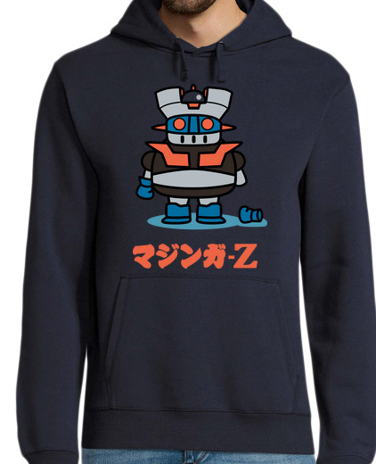 Sweat-shirt À Capuche Pour Homme Mazinger Z Fist Out