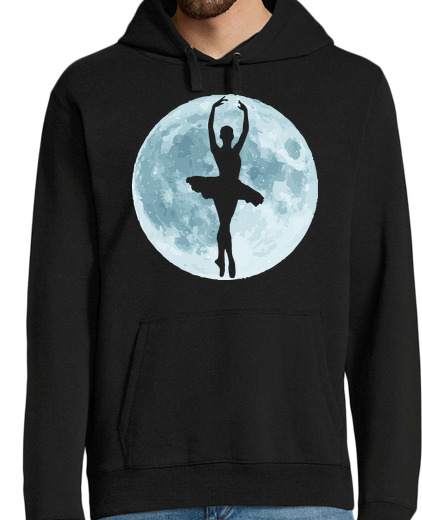 Sweat-shirt À Capuche Pour Homme ballerine lune b all et