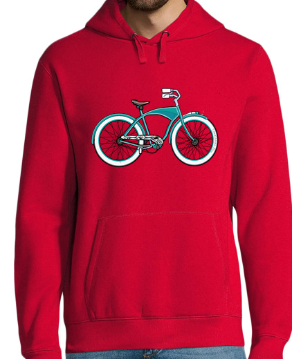 Sweat-shirt À Capuche Pour Homme vélo classique indien