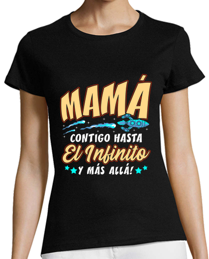 Image of mummy with you to infinity and beyond space mother's day gift