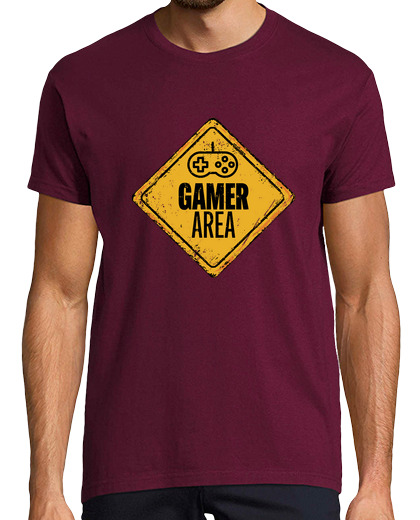 Image of gamer area t-shirt