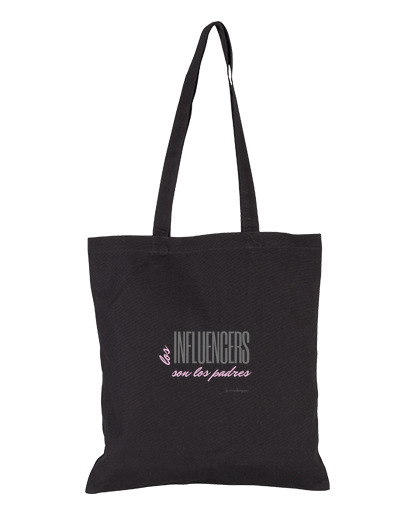 Image of bag influencers are parents - black color