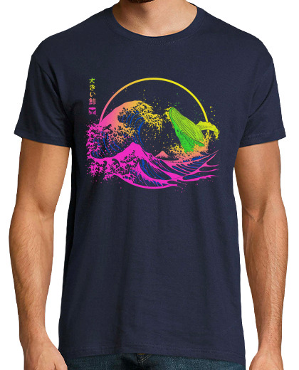 Image of the great whale - colorful