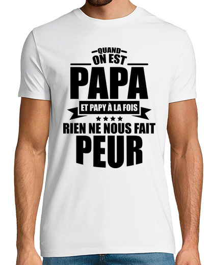 Image of dad and grandpa nothing scares us