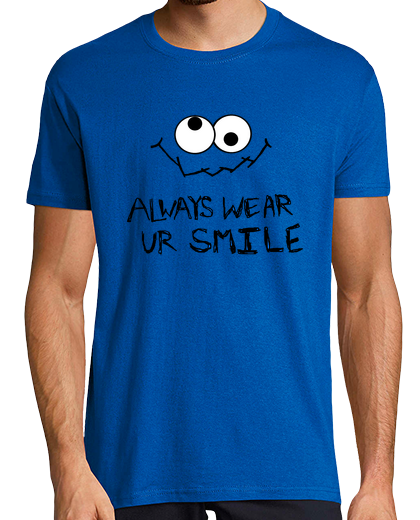 Image of cookie monster - always wear ur smile