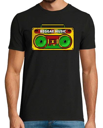 Image of reggae roots jamaica boombox rastafari dub music