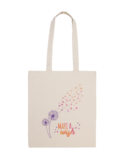 Image of tote bag make a wish