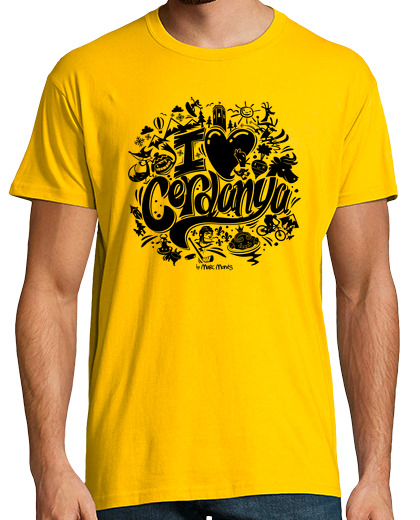 Image of i love cerdanya negre