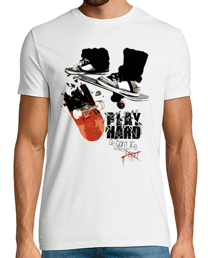Image of Skateboard - Play Hard - We Can't Life Without ---Food--- Foot