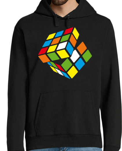 Sweat-shirt À Capuche Pour Homme Rubik39s cube