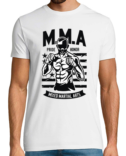 Image of mma t shirt mixed martial arts fighter pride honor