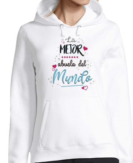 Sweat-shirt À Capuche Pour Femme la meilleure grand-mère