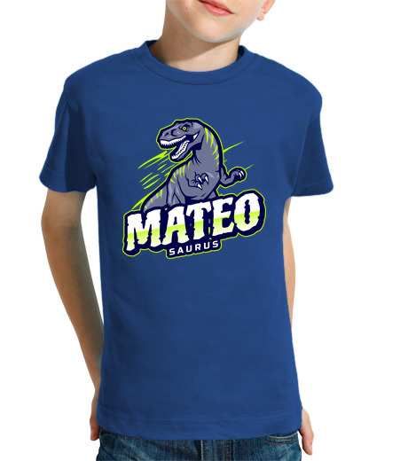 T-shirt bambino manica corta saurus matthew