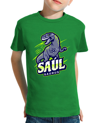 T-shirt bambino manica corta saurus saul