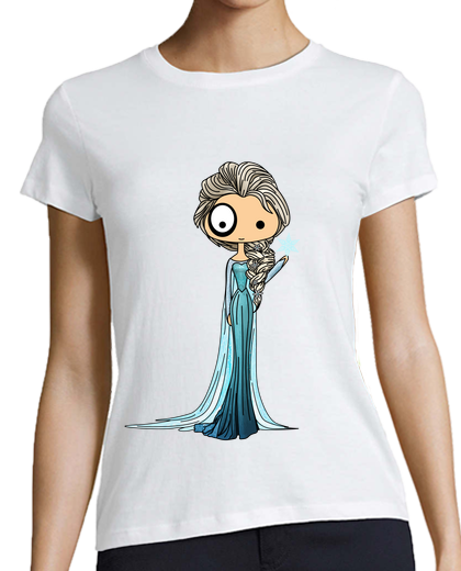 Image of foltys vs elsa frozen t shirt
