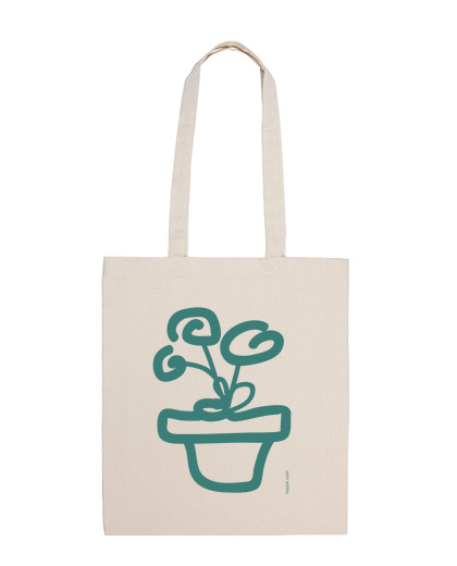 Image of the best vegan and sustainable cloth bag for detective geraniums