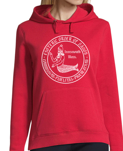 Sweat-shirt À Capuche Pour Femme ordre ésotérique de dagon