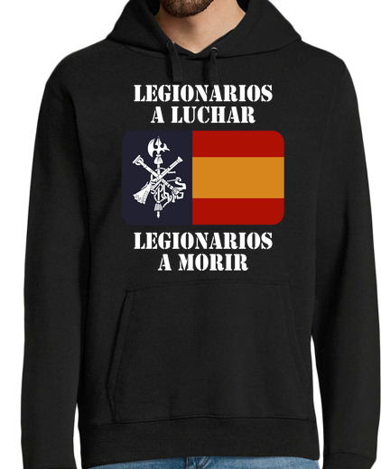 Sweat-shirt À Capuche Pour Homme légionnaires pour combattre 2