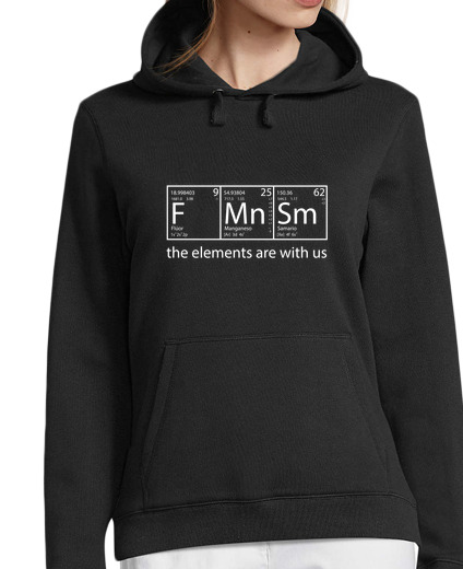 Sweat-shirt À Capuche Pour Femme féminisme transparent-blanc