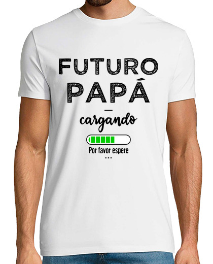 Image of future dad please wait