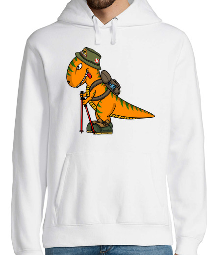 Sweat-shirt À Capuche Pour Homme dino trek