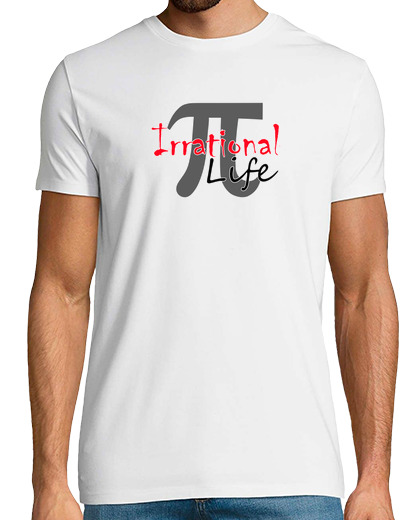 Image of irrational life irrational number pi t shirt