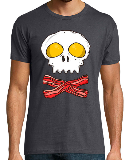Image of pirate skull fried eggs and bacon keto diet intermittent fasting