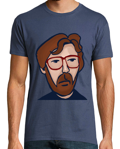 Image of eric clapton men, short manga , denim, extra quality