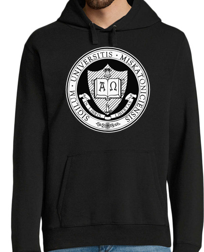 Sweat-shirt À Capuche Pour Homme université miskatonic