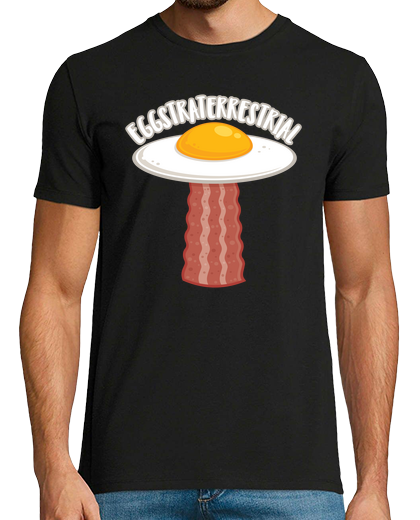 Image of Eggstraterrestrial With Text