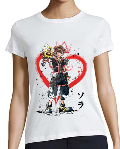 Image of wielder of the keyblade