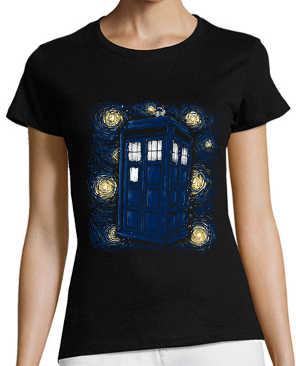 Image of starry tardis