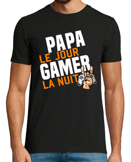 Image of dad by day gamer by night humor