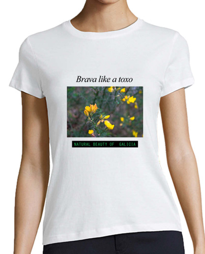 Image of brava like a toxo t shirt - short manga brava like a toxo