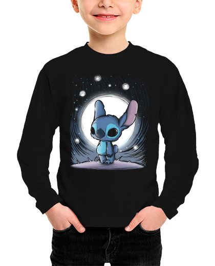 Camiseta Niño Manga Larga extraterrestre lindo laTostadora