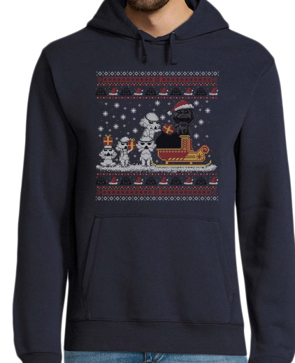 Sweat-shirt À Capuche Pour Homme noël étoile