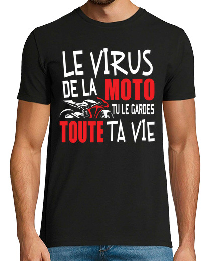 Image of motorcycle virus biker humor