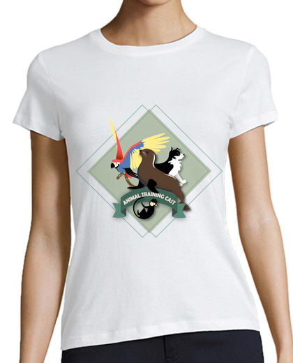 Image of Women, baseball style, white and turquoise