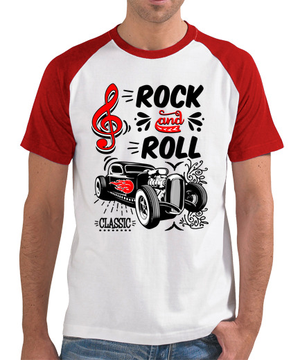 Image of rockabilly t shirt hot rod classic cars 50s 60s 70s old school hotrod rockers