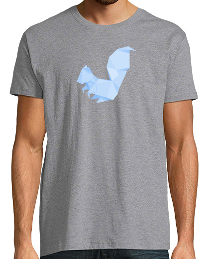 Image of blue squirrel. apply it on different colors and styles of children's and adult t shirt - t shirt